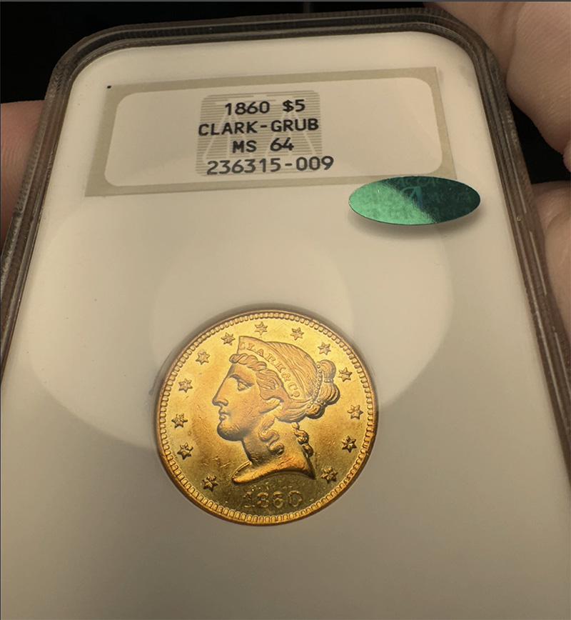 clack Coin Front