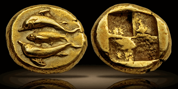 dolphin Greek Cyzicus Coin