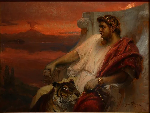 Nero Colosseo Painting