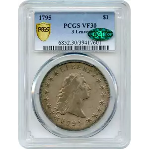 1795 $1 Flowing Hair, 3 Leaves (3)