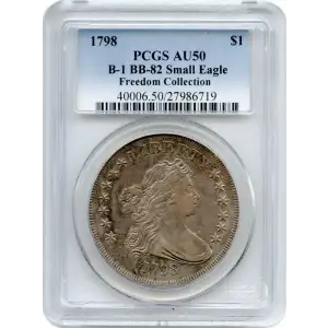 1798 $1 BB-82, Small Eagle (5)