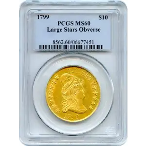 1799 $10 Large Stars Obverse (3)