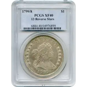 1799/8 $1 13 Reverse Stars (3)