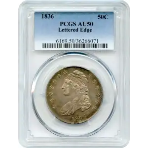 1836 50C Lettered Edge (2)