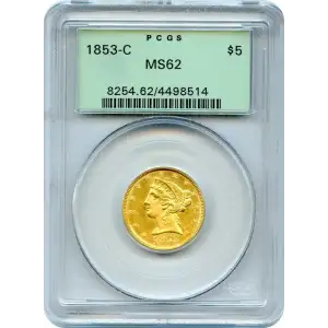 1853-C $5