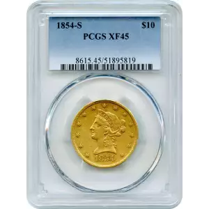 1854-S $10