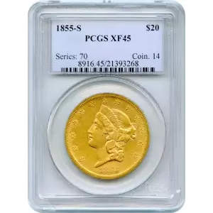 1855-S $20