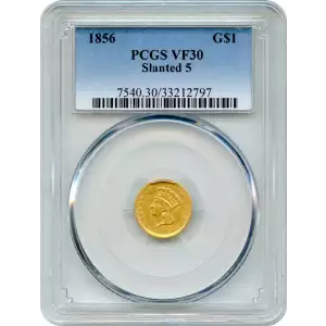 1856 G$1 Slanted 5