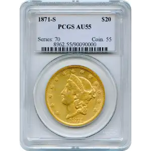 1871-S $20