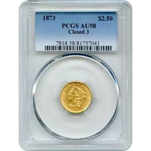 1873 $2.50 Closed 3