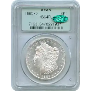 1885-O $1, PL