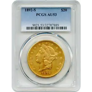 1892-S $20