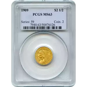 1909 $2.50