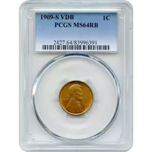 1909-S VDB 1C, RB