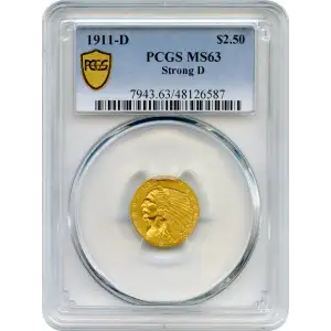 1911-D $2.50 Strong D (2)