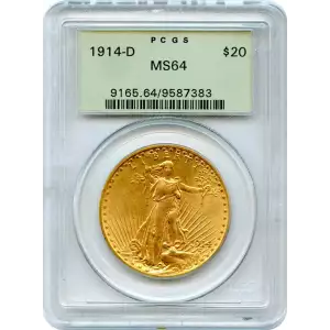 1914-D $20