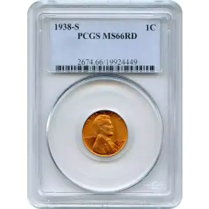 1938-S 1C, RD