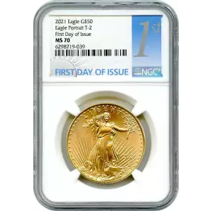 2021 Eagle Portrait T-2 First Day of Issue (2)