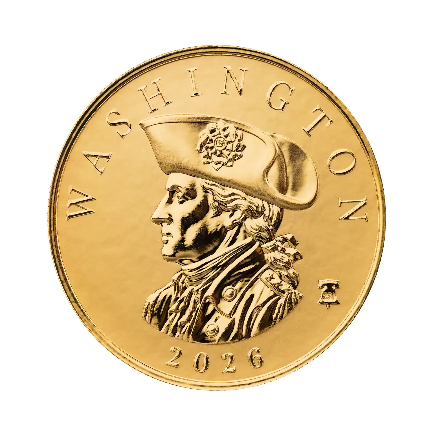 2026 1 oz Commander Washington Gold Coin - AU Capital Management, LLC