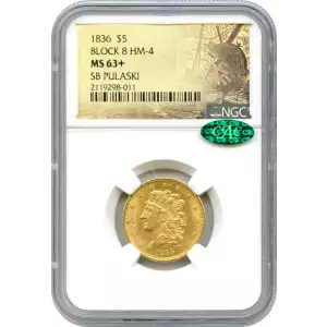 $5 Classic Head Half Eagle