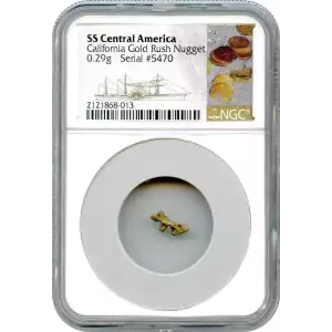 California Gold Rush - Gold Nugget
