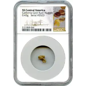 California Gold Rush - Gold Nugget