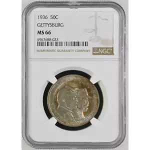 Gettysburg Silver Commemorative Half Dollar (2)