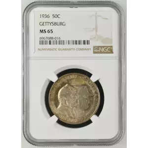 Gettysburg Silver Commemorative Half Dollar (2)