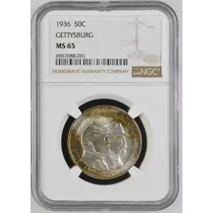Gettysburg Silver Commemorative Half Dollar (2)