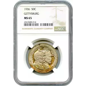 Gettysburg Silver Commemorative Half Dollar (3)