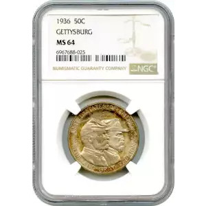 Gettysburg Silver Commemorative Half Dollar (3)