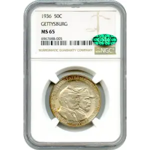 Gettysburg Silver Commemorative Half Dollar (2)