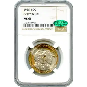 Gettysburg Silver Commemorative Half Dollar