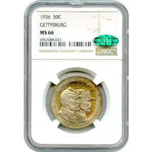 Gettysburg Silver Commemorative Half Dollar (2)