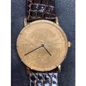 Men's $20 Liberty Corum Watch w/satchel0