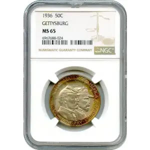 Gettysburg Silver Commemorative Half Dollar (2)