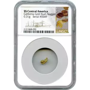 California Gold Rush - Gold Nugget