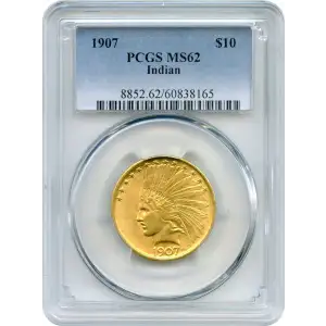 1907 $10 Indian
