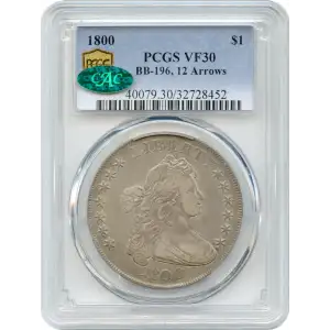 1800 $1 BB-196, 12 Arrows (5)