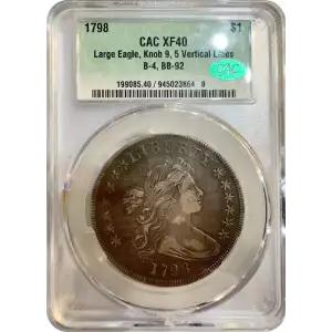 $1 Draped Bust Silver Dollar