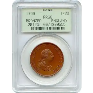 1799 1/2D S-3778 Bronzed