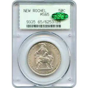 New Rochelle 250th Anniversary Silver Commemorative Half Dollar