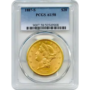 1887-S $20