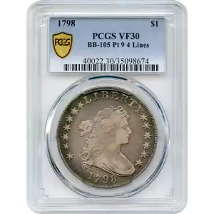 $1 Draped Bust Silver Dollar
