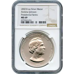 U.S. Mint Presidential Indian Peace Medal Silver Restrike (2)