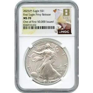 Silver $1 American Eagle 1oz