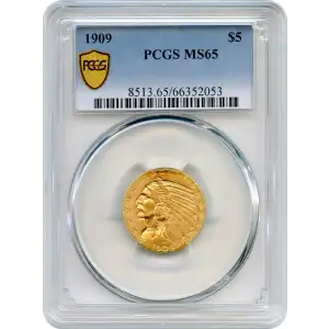 1909 $5 (3)