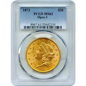 1873 $20 Open 3
