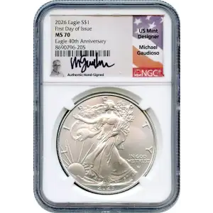 Silver $1 American Eagle 1oz