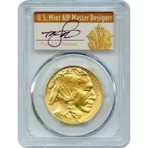 2019 $50 American Buffalo .9999 Fine Gold First Day of IssueClevelandArtDeco (2)
